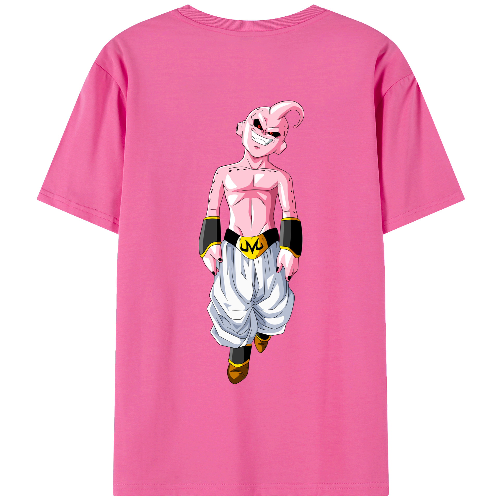（画像用） ドラゴンボール 魔人ブウ DRAGON BALL Majin Buu レディース半袖Tシャツ(バックプリント)